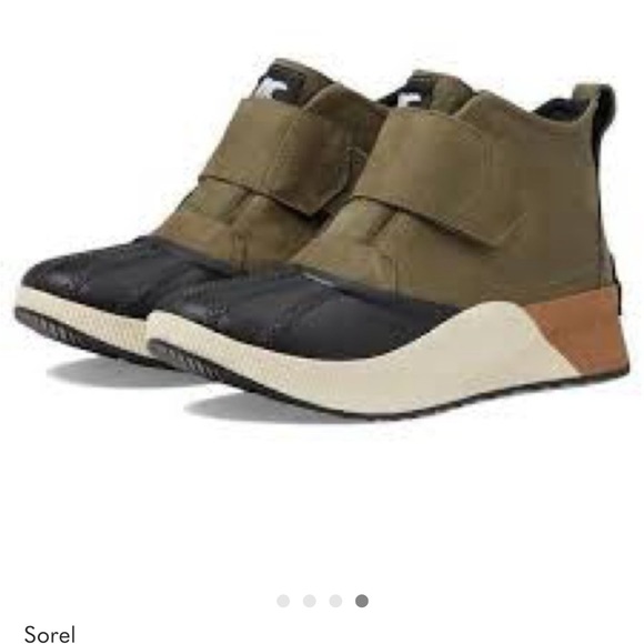 NEW! Women’s Sorel Out n About III Classic Strap Olive/Black Ankle Boots Size 12 - Picture 2 of 4